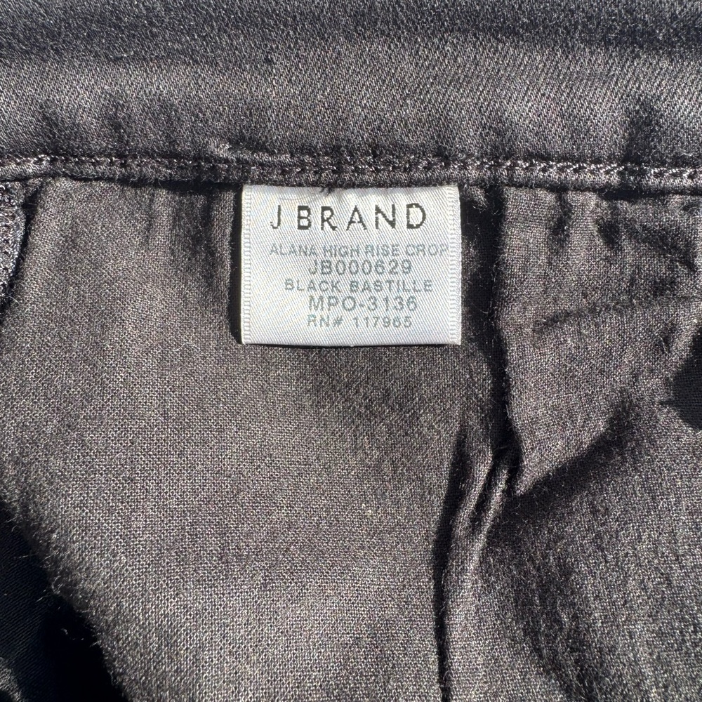 J Brand Black Alana Skinny Jeans - Picture 5 of 9